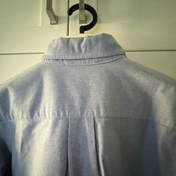 Gap Authentic boy’s Oxford shirt, blue twill - Picture 7 of 13